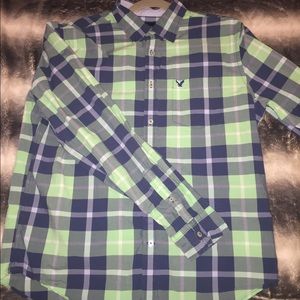 American Eagle Long sleeve button up shirt.